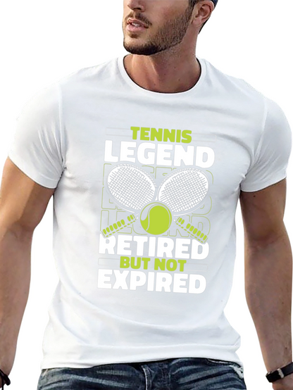 Tennis Legend Retired But Not Expired T-Shirt