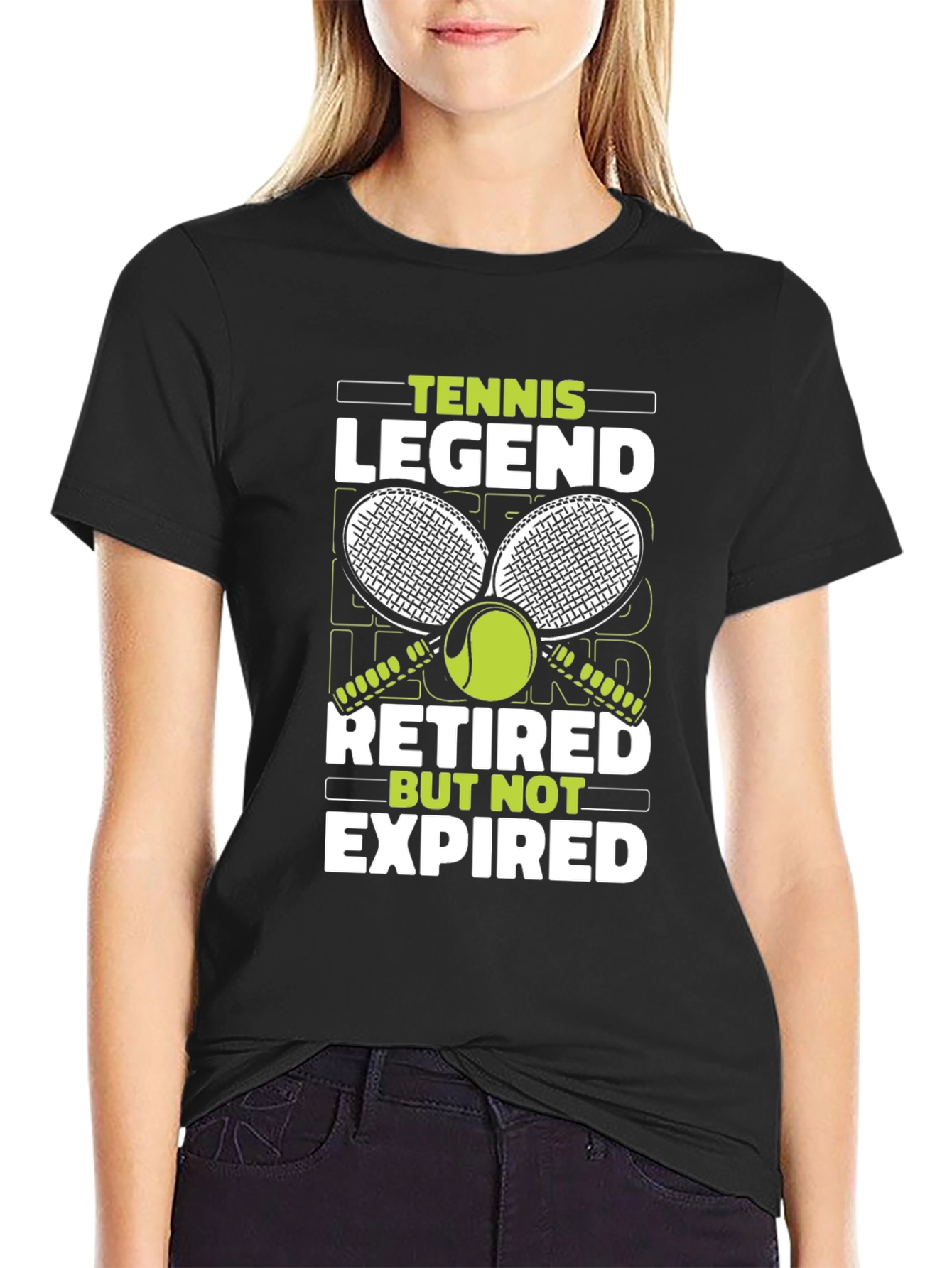 Tennis Legend Retired But Not Expired T-Shirt