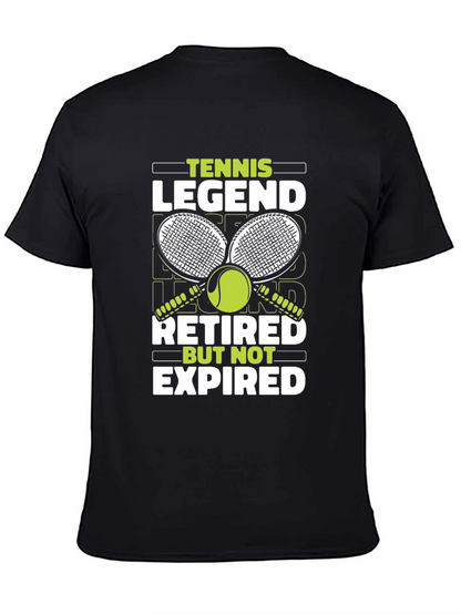Tennis Legend Retired But Not Expired T-Shirt