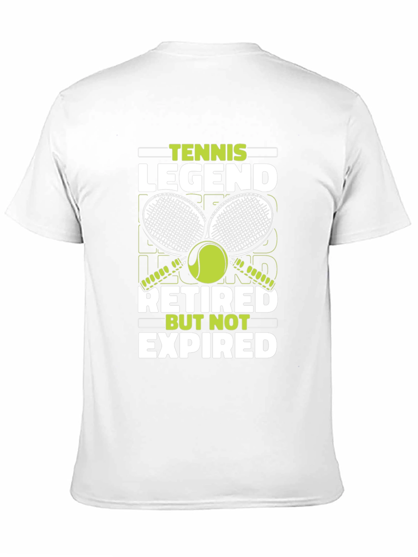 Tennis Legend Retired But Not Expired T-Shirt