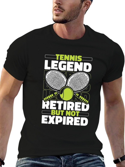 Tennis Legend Retired But Not Expired T-Shirt