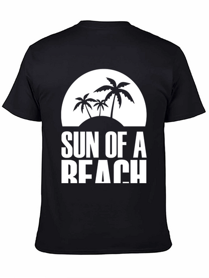 Sun of a Beach Graphic Tee - Black T-Shirt