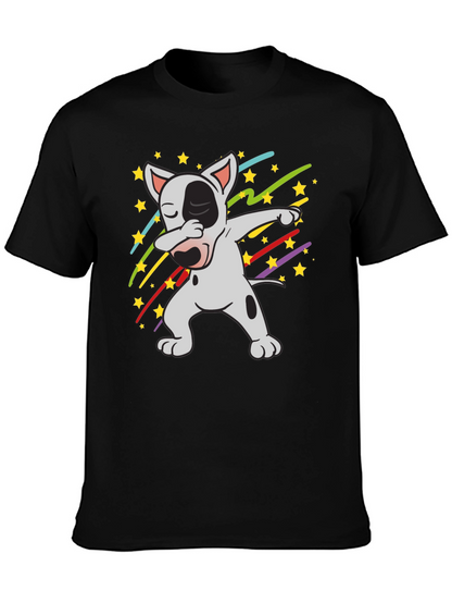 Dabbing Dog T-Shirt - Cool Graphic Tee