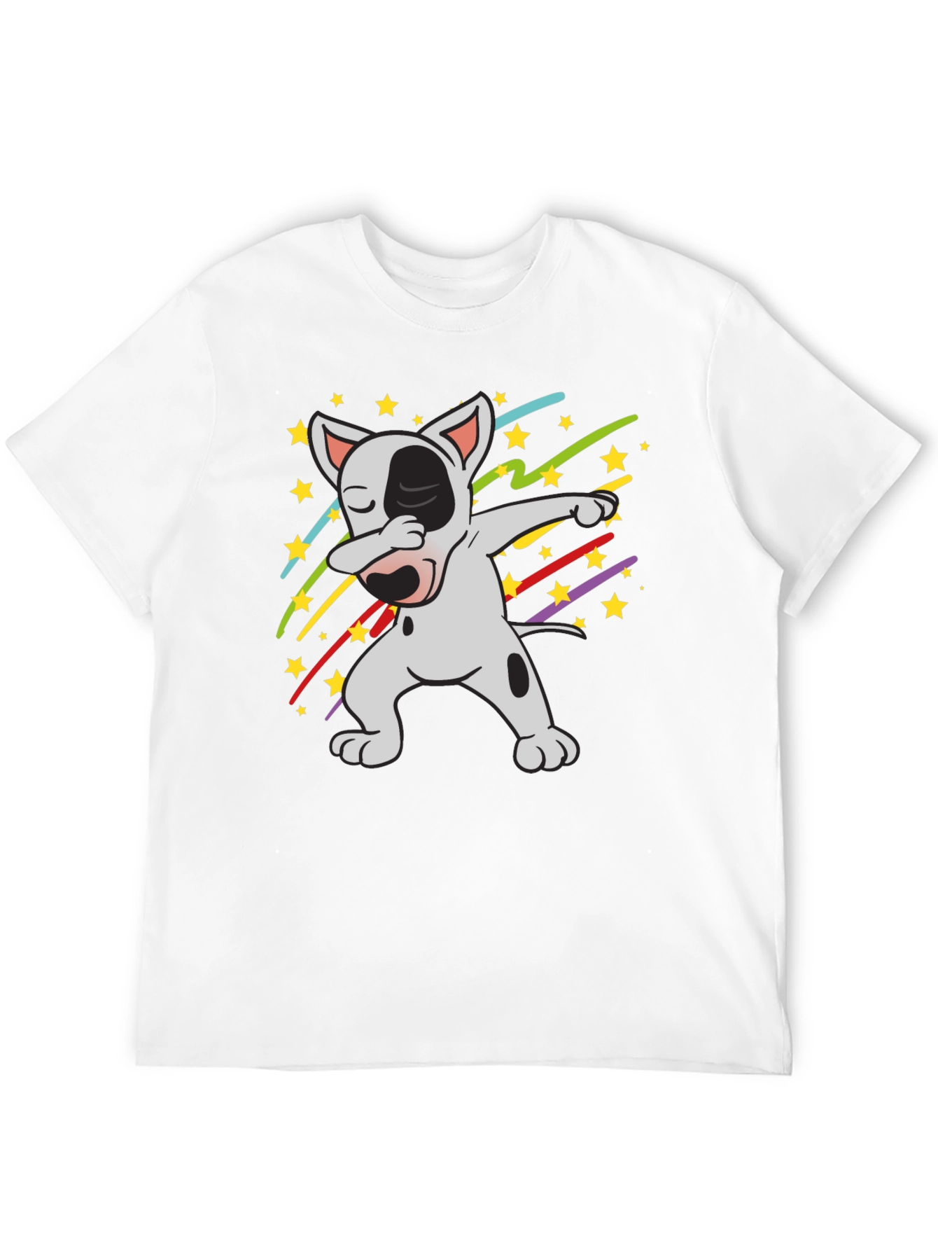 Dabbing Dog T-Shirt - Cool Graphic Tee