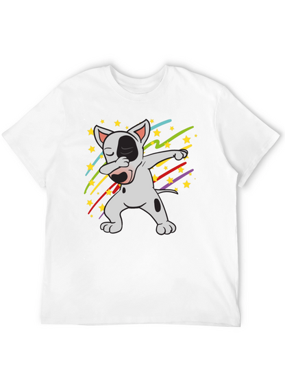 Dabbing Dog T-Shirt - Cool Graphic Tee
