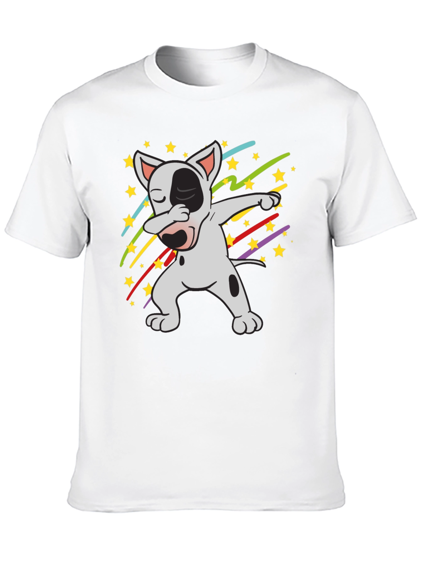 Dabbing Dog T-Shirt - Cool Graphic Tee