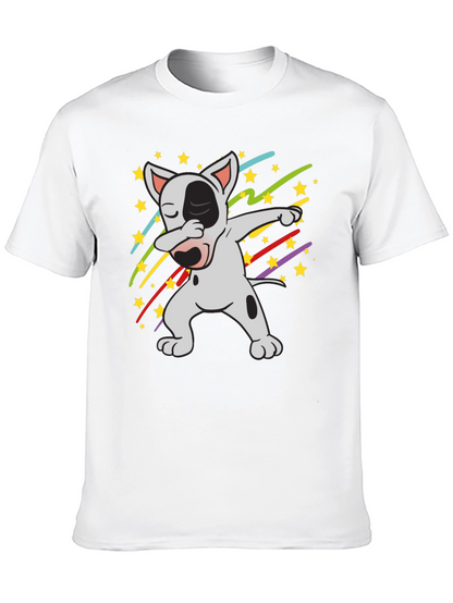 Dabbing Dog T-Shirt - Cool Graphic Tee