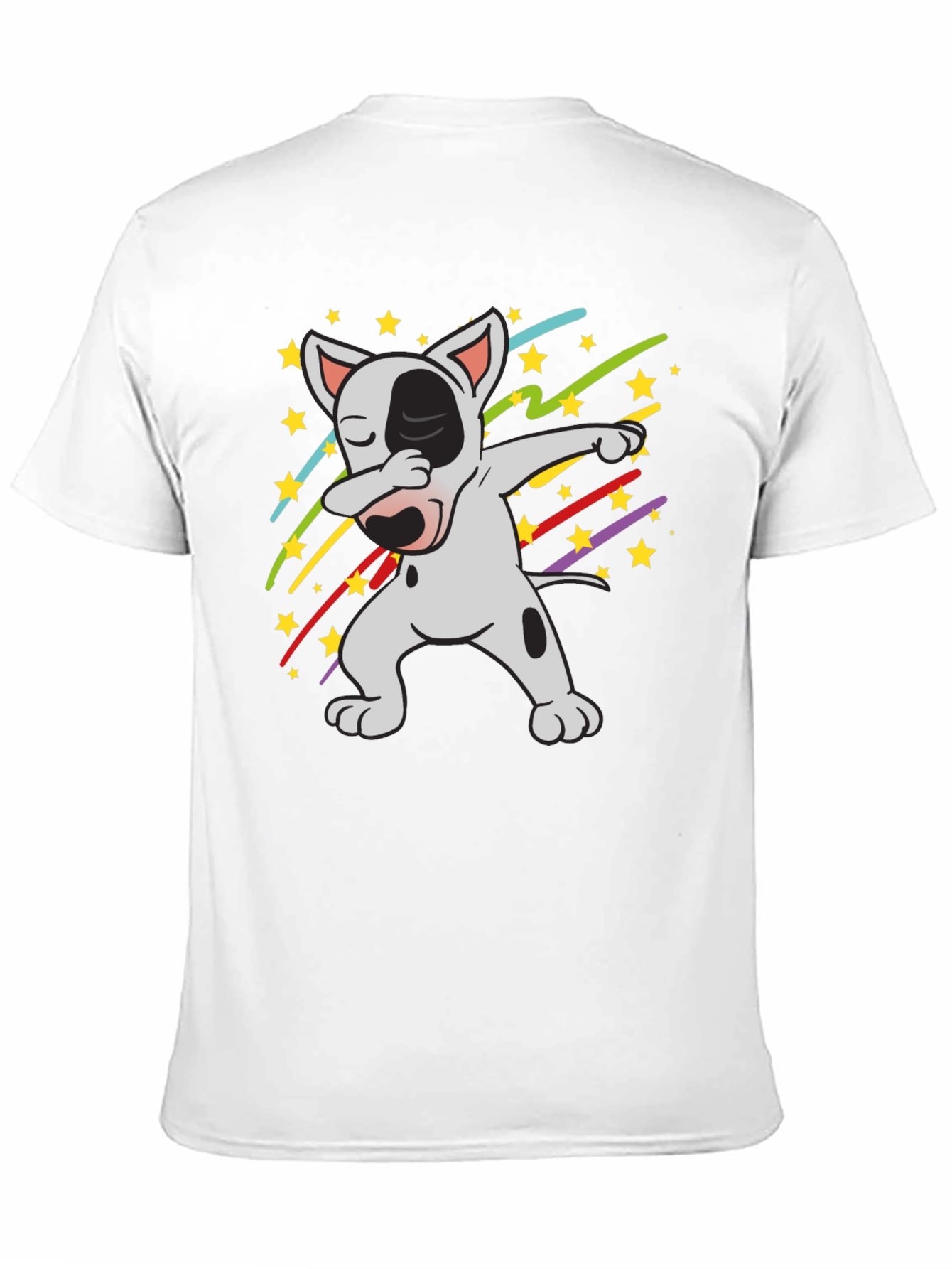 Dabbing Dog T-Shirt - Cool Graphic Tee
