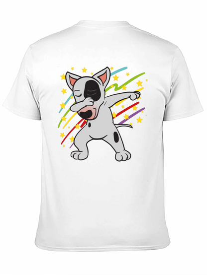 Dabbing Dog T-Shirt - Cool Graphic Tee