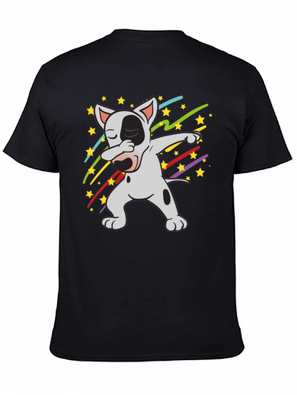 Dabbing Dog T-Shirt - Cool Graphic Tee