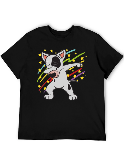 Dabbing Dog T-Shirt - Cool Graphic Tee