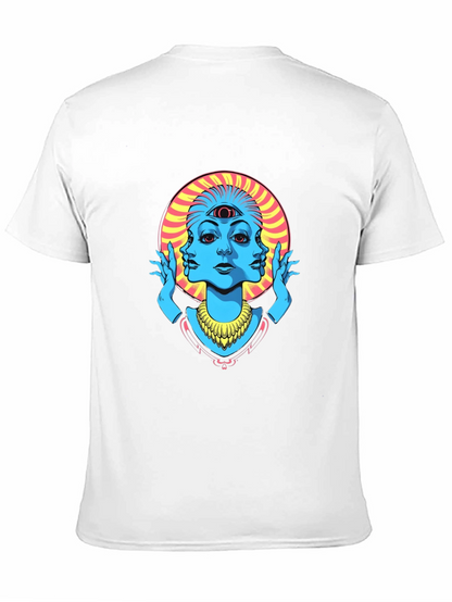 Third Eye Graphic Tee - Black Cotton Shirt