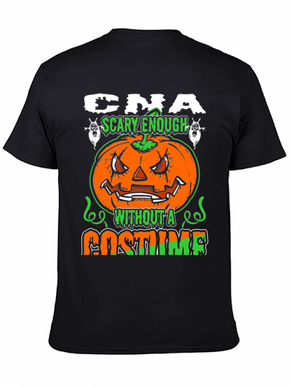 CNA Halloween Scary Enough Costume T-Shirt