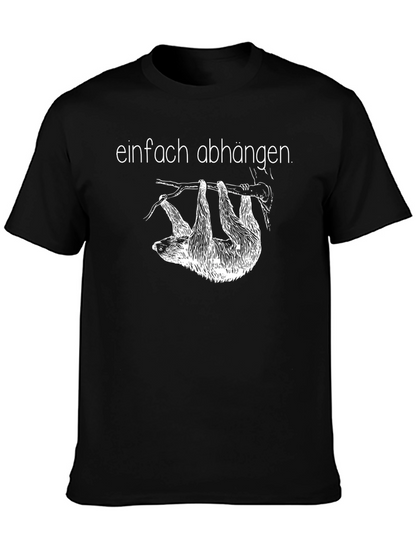 Einfach Abhängen Sloth Graphic Tee