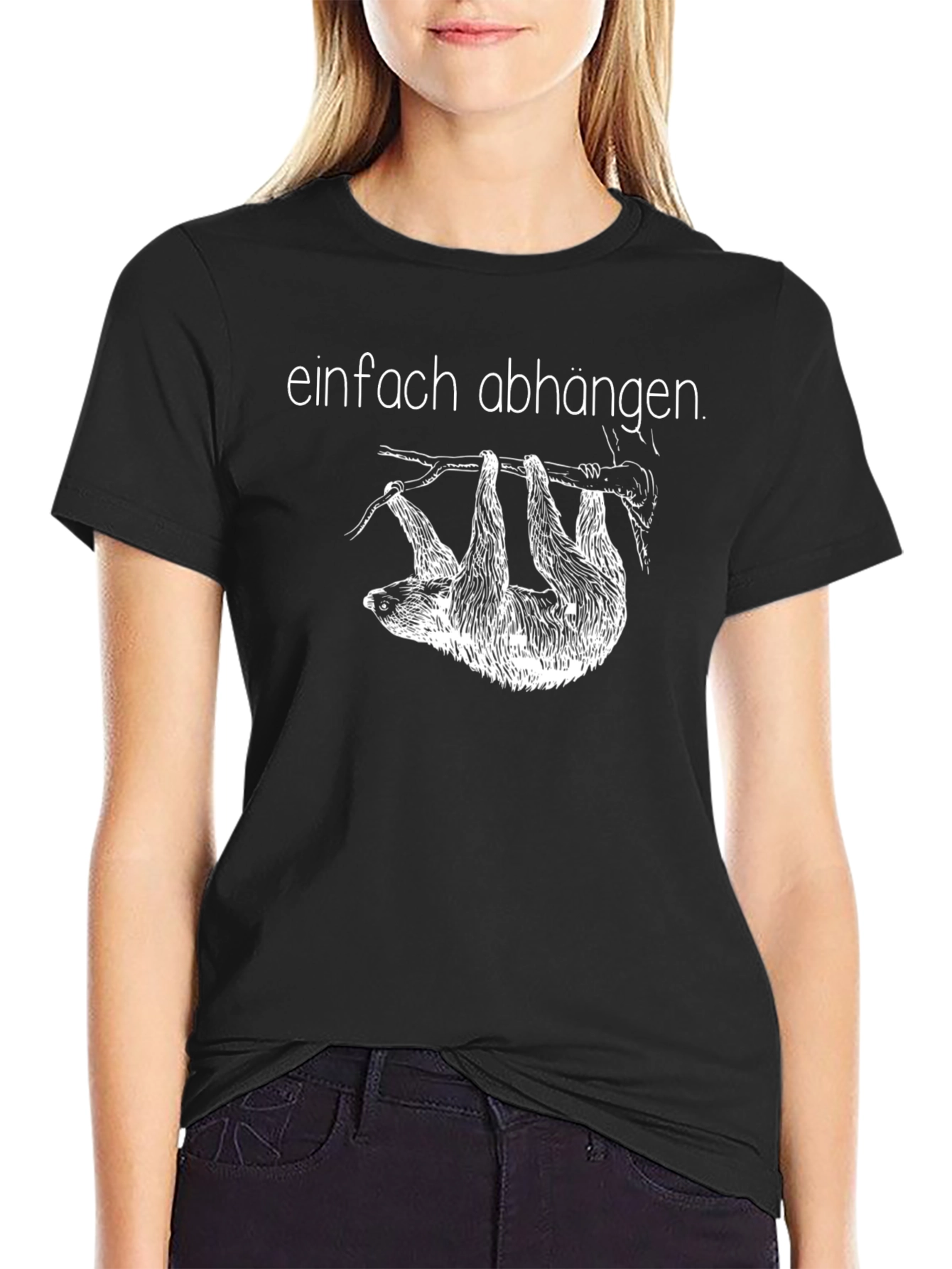 Einfach Abhängen Sloth Graphic Tee