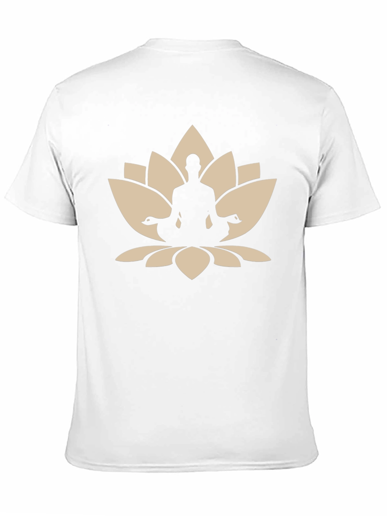 Lotus Meditation Black T-Shirt
