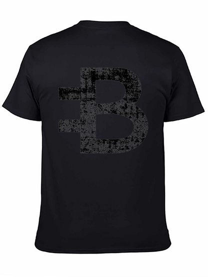 Distressed Black Bytecoin Crypto T-Shirt