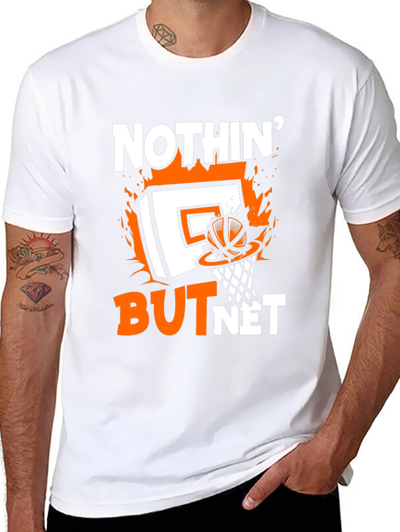 Nothin But Net Basketball T-Shirt