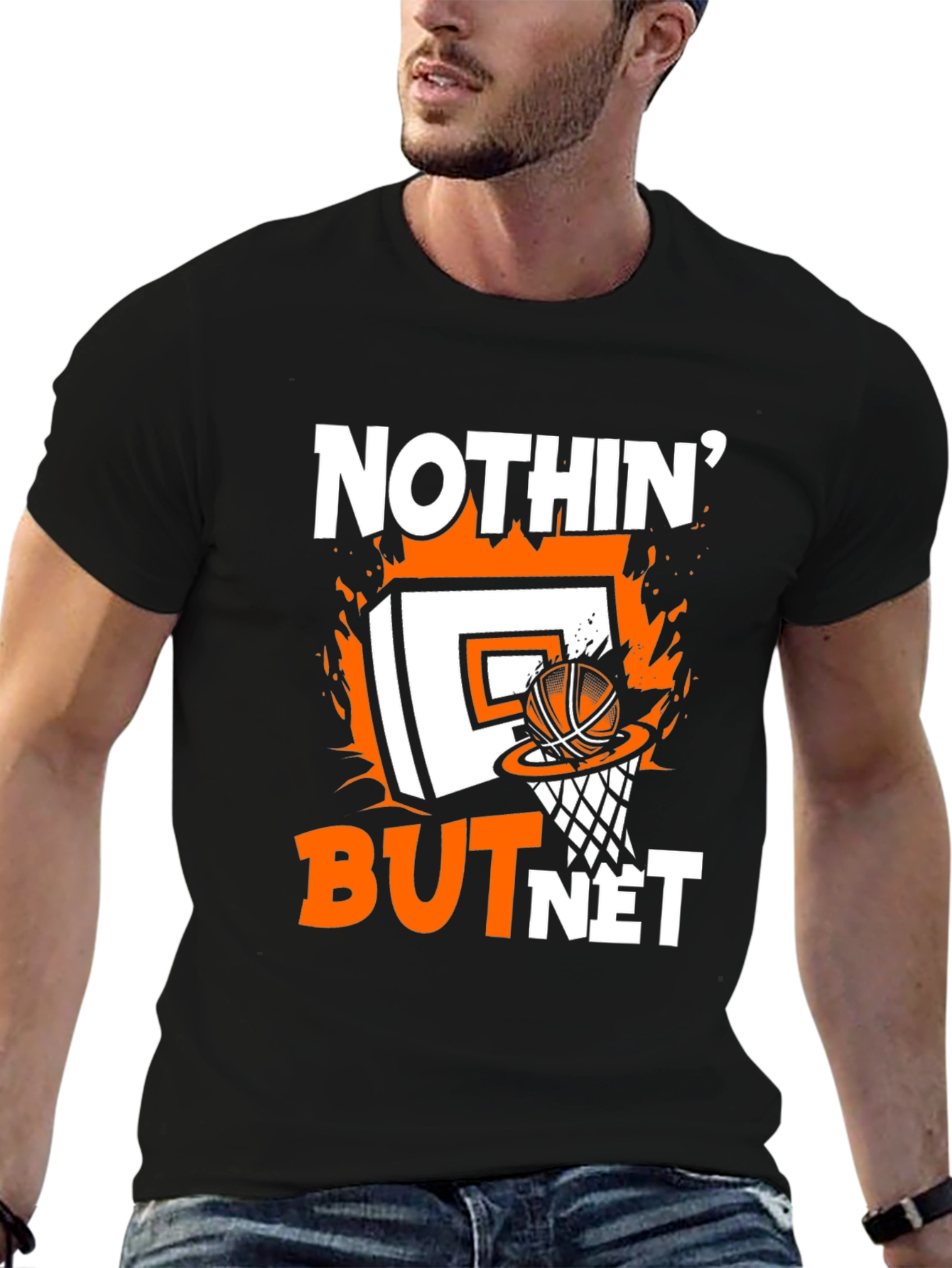 Nothin But Net Basketball T-Shirt