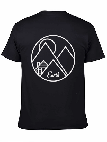 Earth Graphic Tee - Nature Lovers T-Shirt