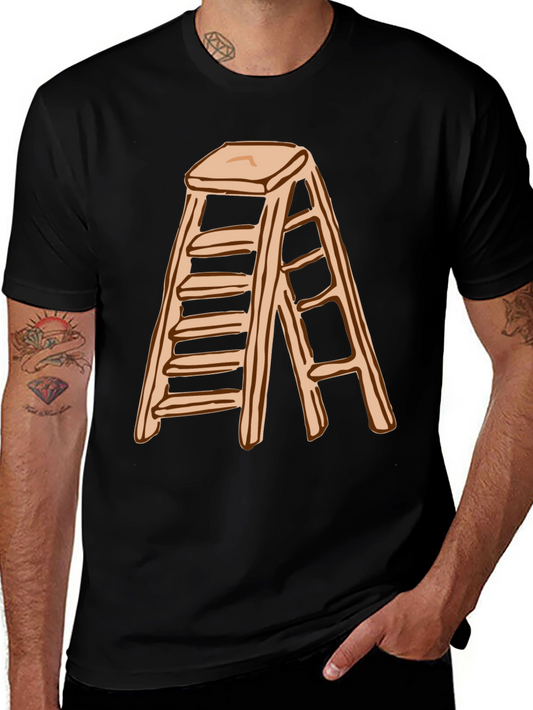 Ladder Step Stool Graphic T-Shirt