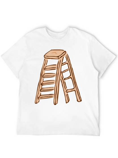 Ladder Step Stool Graphic T-Shirt
