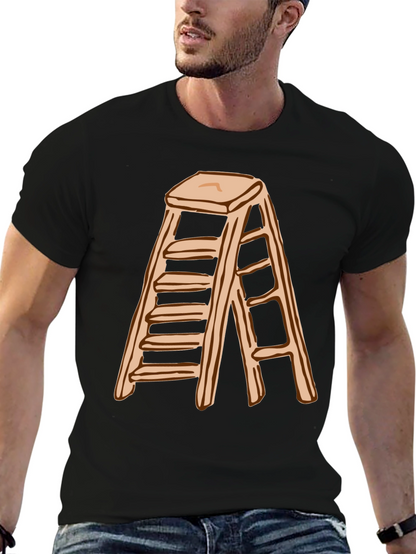 Ladder Step Stool Graphic T-Shirt