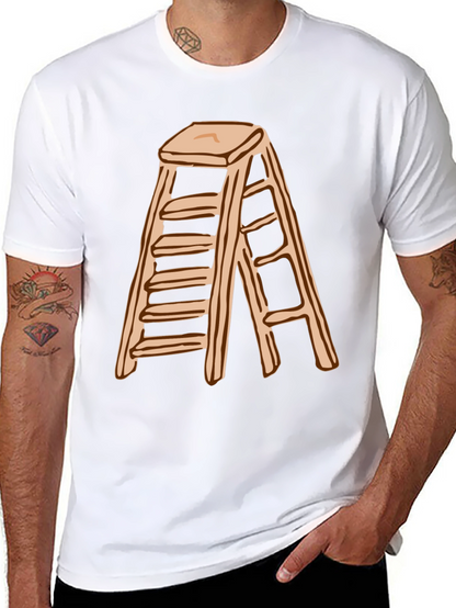 Ladder Step Stool Graphic T-Shirt