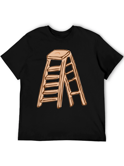 Ladder Step Stool Graphic T-Shirt