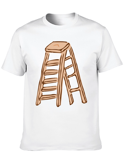 Ladder Step Stool Graphic T-Shirt