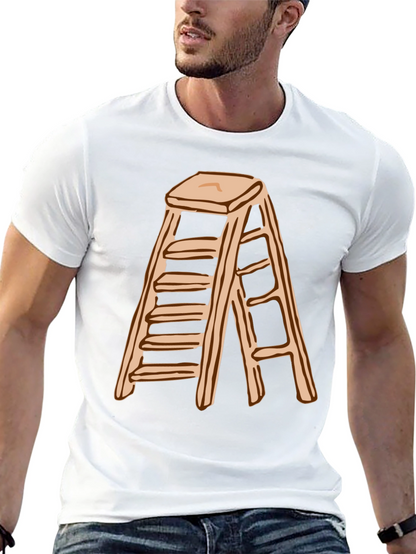 Ladder Step Stool Graphic T-Shirt
