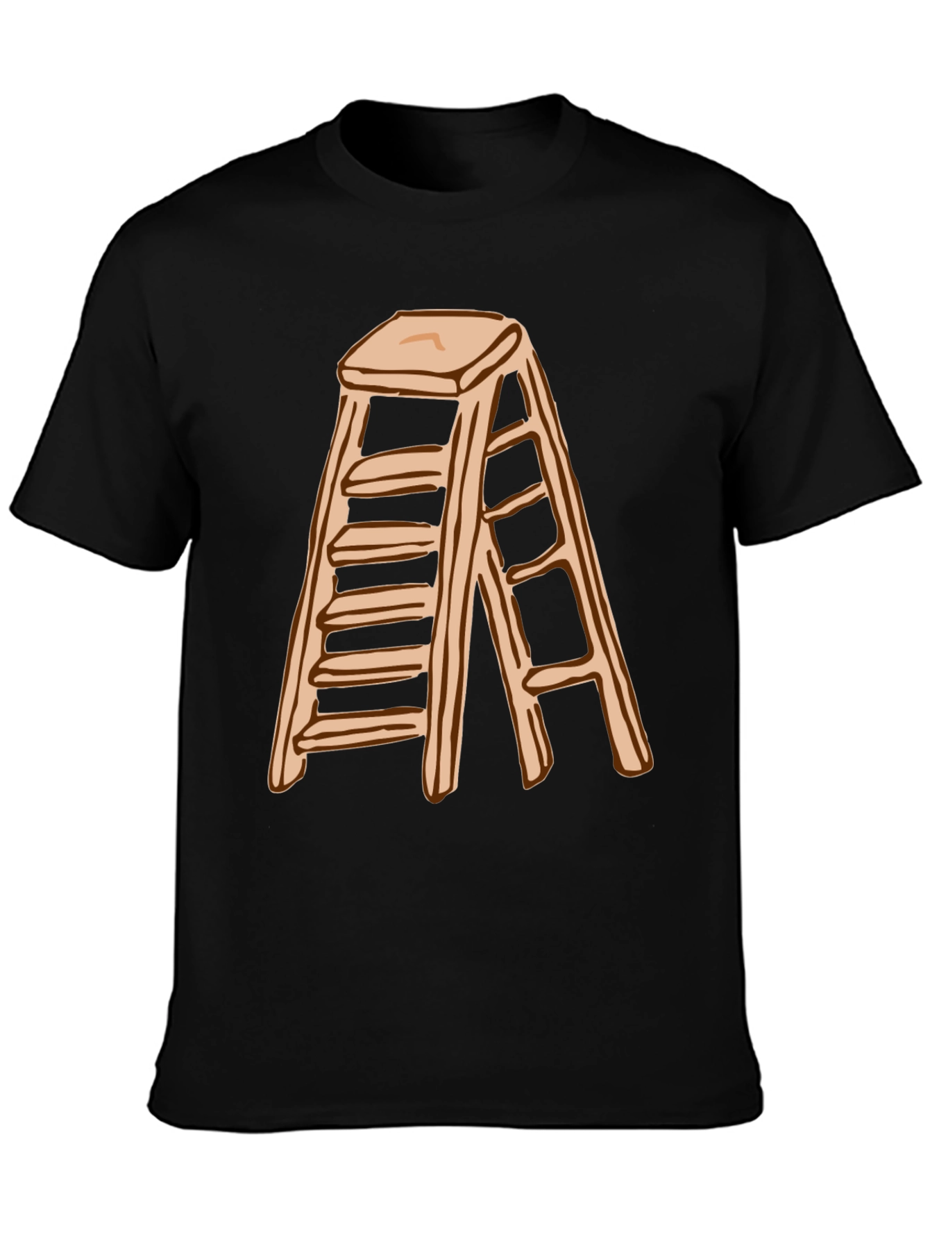 Ladder Step Stool Graphic T-Shirt