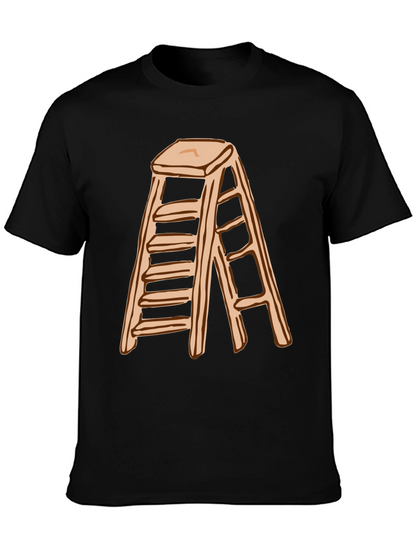 Ladder Step Stool Graphic T-Shirt