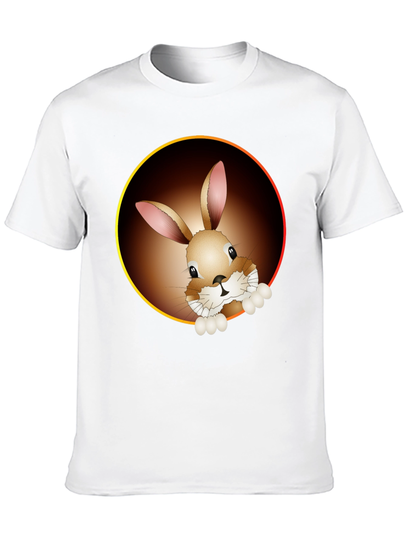 Bunny Graphic Tee - Cute Animal Print Shirt