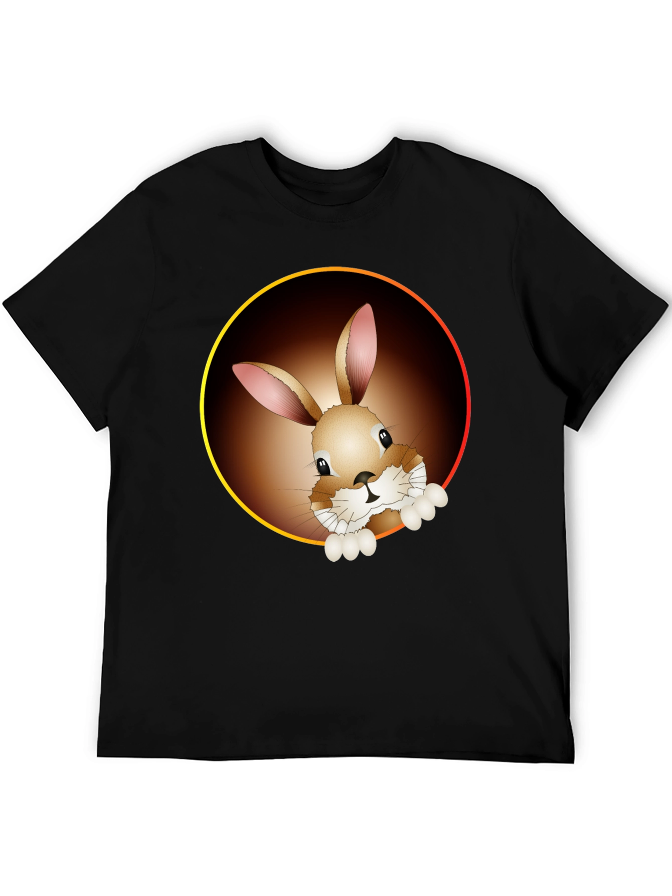Bunny Graphic Tee - Cute Animal Print Shirt