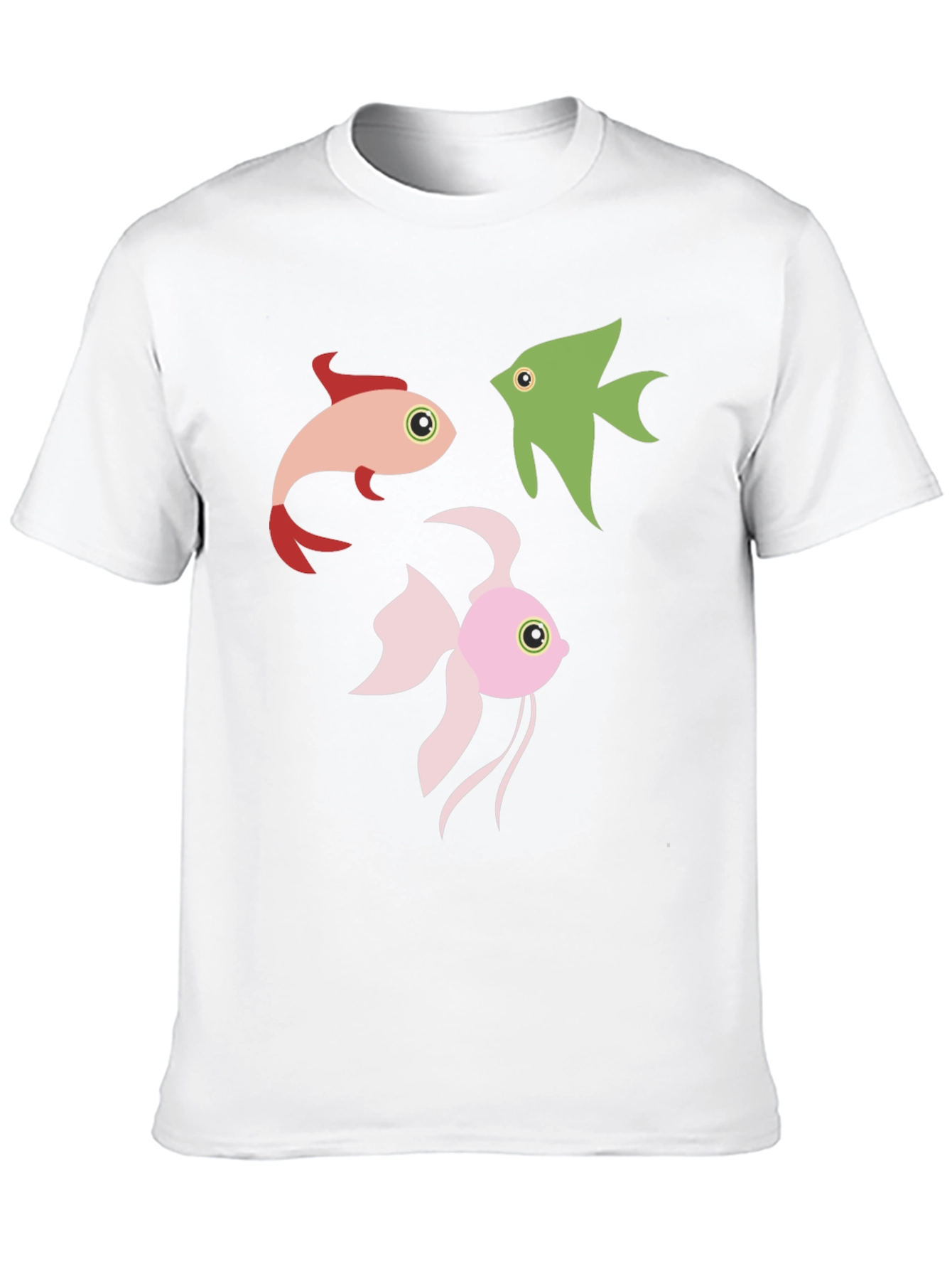 Fish Graphic Tee - Black