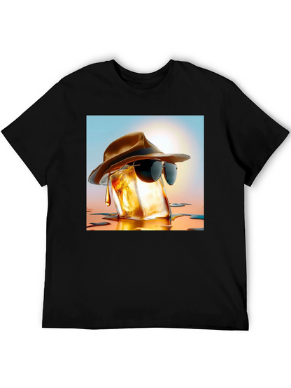 Cool Whiskey Ice Cube T-Shirt