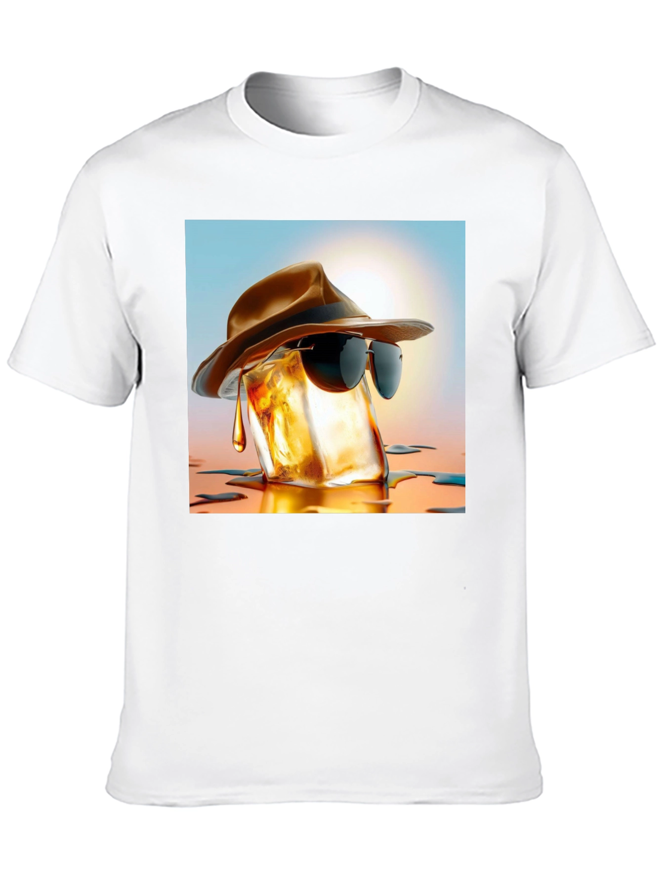 Cool Whiskey Ice Cube T-Shirt