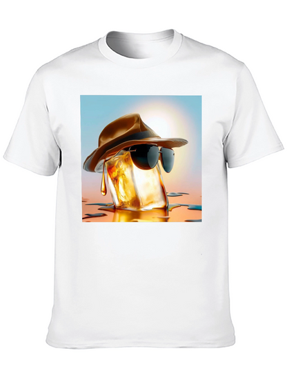 Cool Whiskey Ice Cube T-Shirt