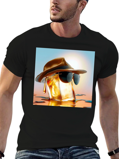 Cool Whiskey Ice Cube T-Shirt
