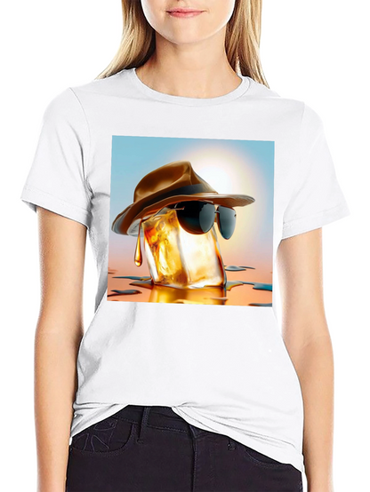 Cool Whiskey Ice Cube T-Shirt