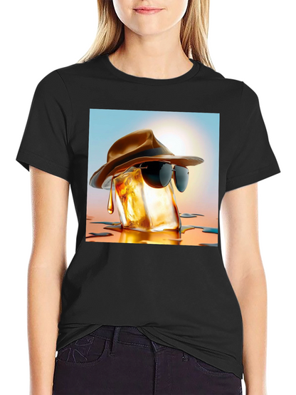 Cool Whiskey Ice Cube T-Shirt
