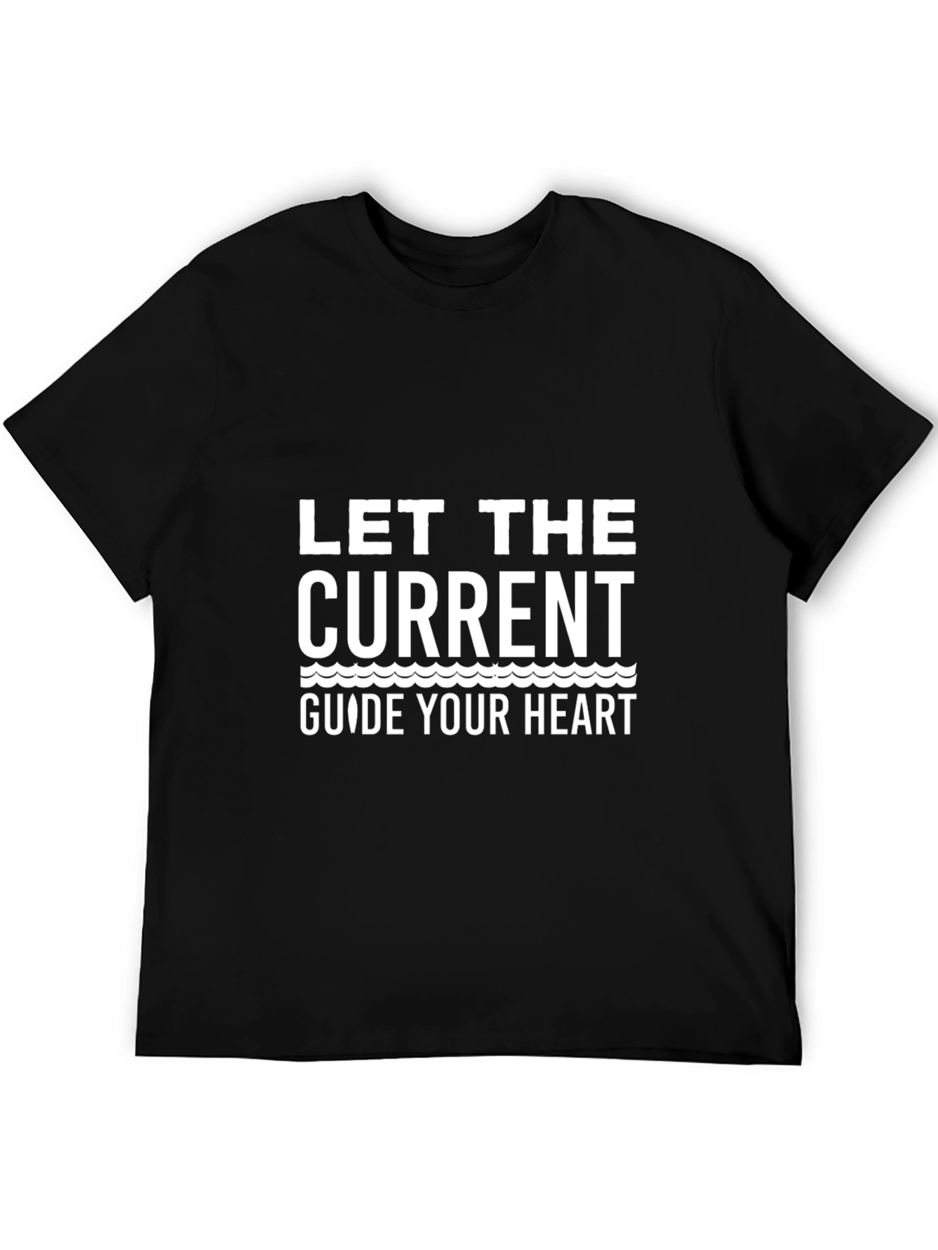 Let The Current Guide Your Heart Graphic Tee