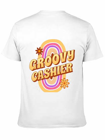 Groovy Cashier T-Shirt - Retro Style