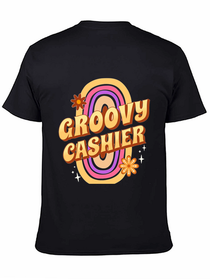Groovy Cashier T-Shirt - Retro Style