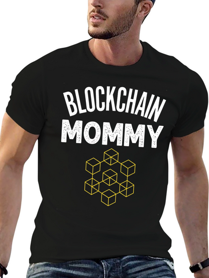 Blockchain Mommy T-Shirt - Crypto Womens Tee