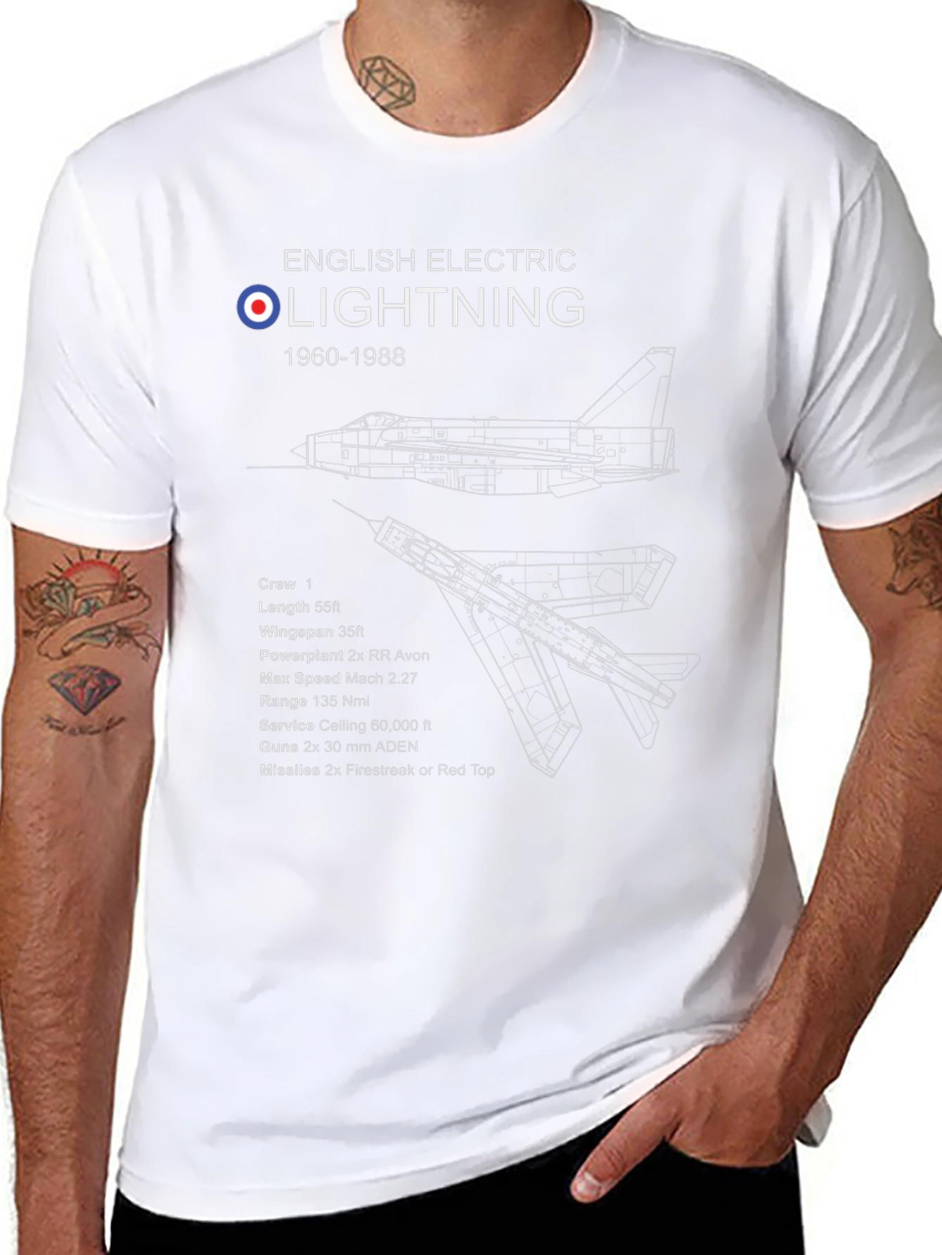 English Electric Lightning Jet T-Shirt