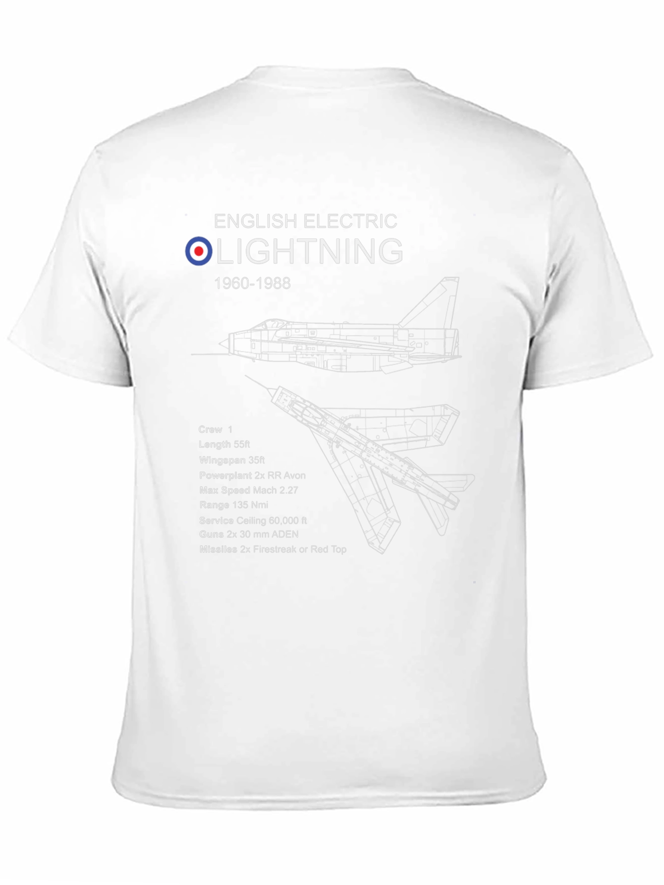 English Electric Lightning Jet T-Shirt