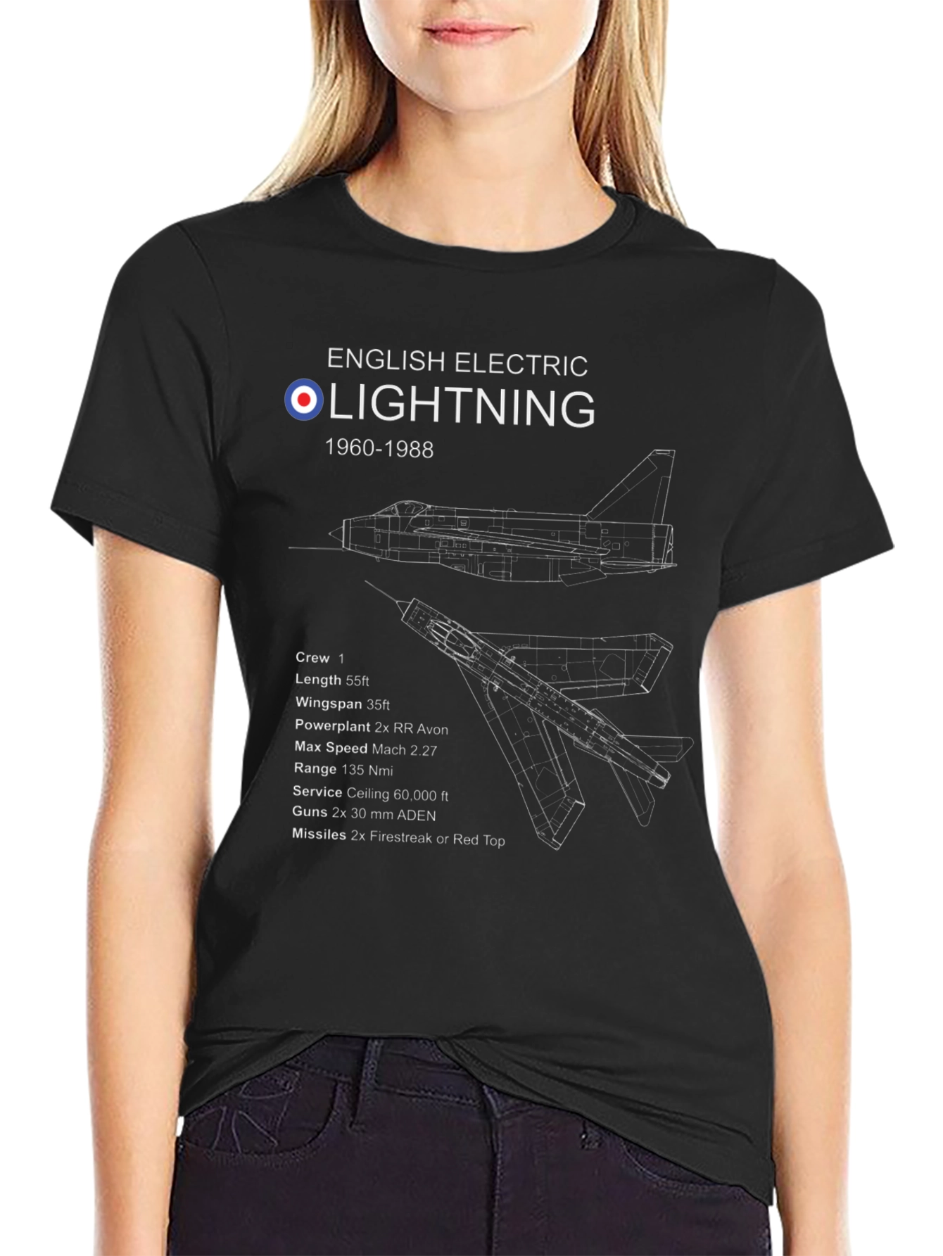 English Electric Lightning Jet T-Shirt