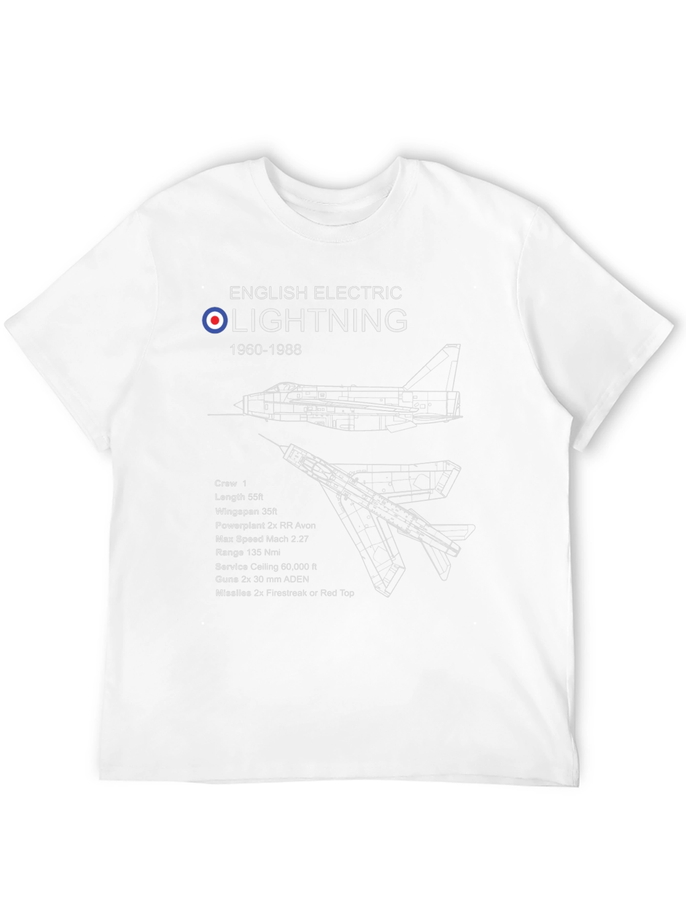 English Electric Lightning Jet T-Shirt
